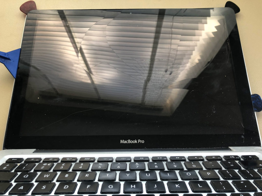 MacBook Pro 13" Cracked Glass Repair
