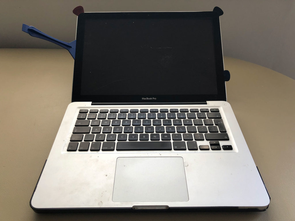 MacBook Pro 13" Cracked Glass Repair